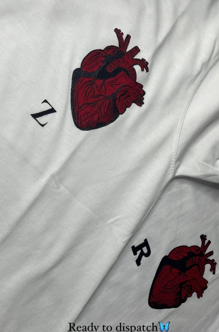 HUMAN HEART PRINTED HOODIE