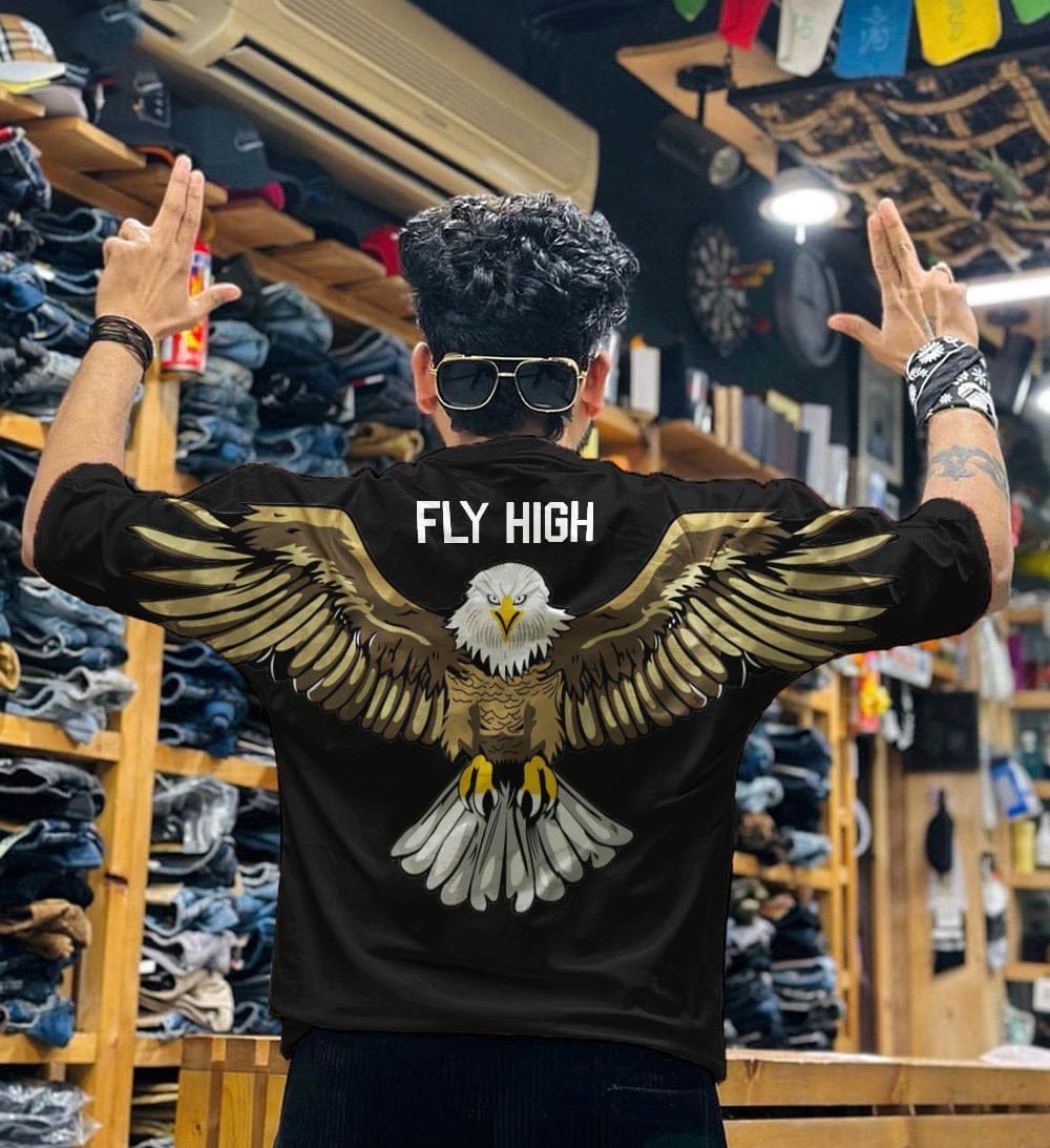 EAGLE PRINTED T SHIRT FOR BOYS