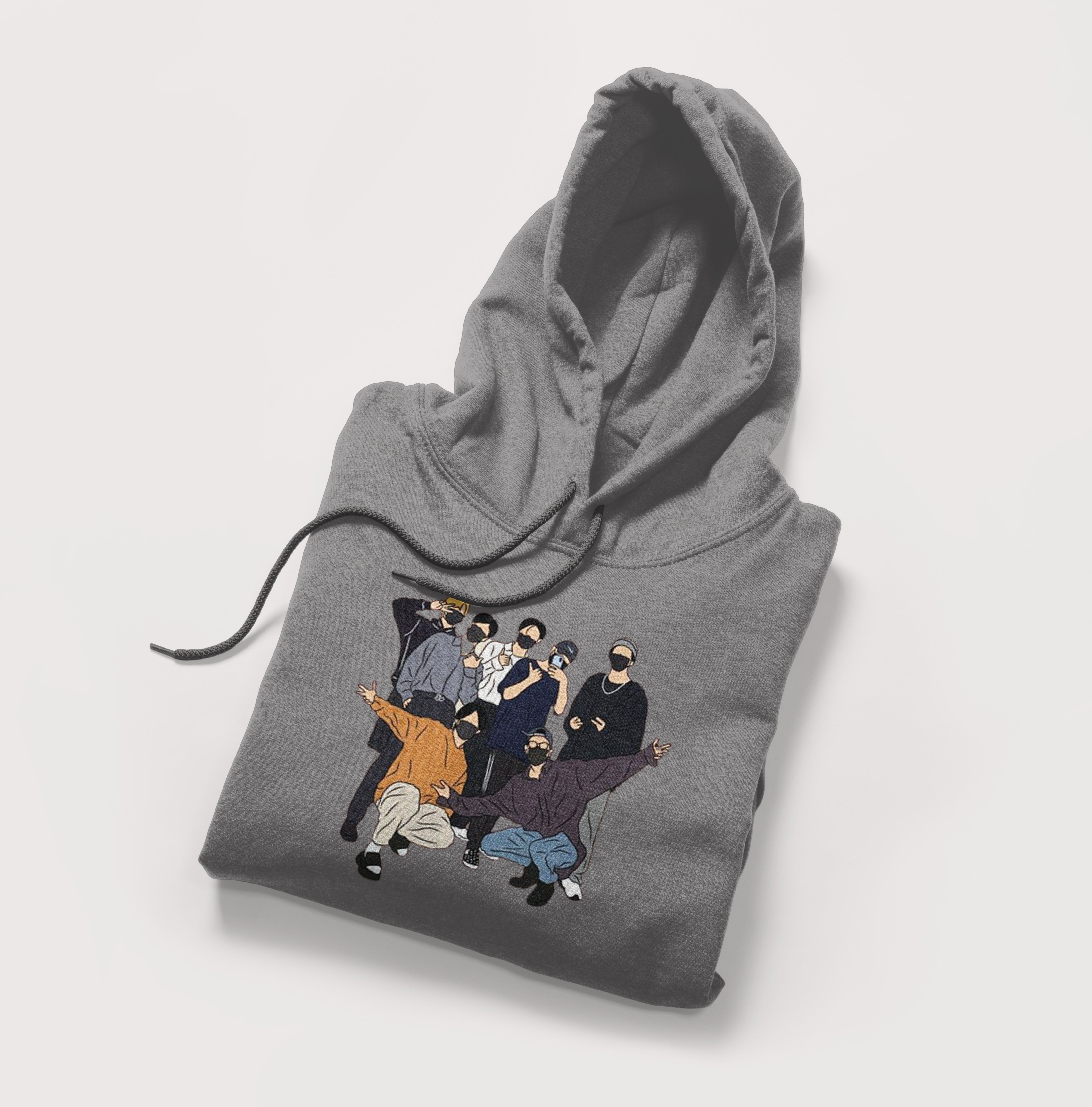 BTS Fleece Hoodie