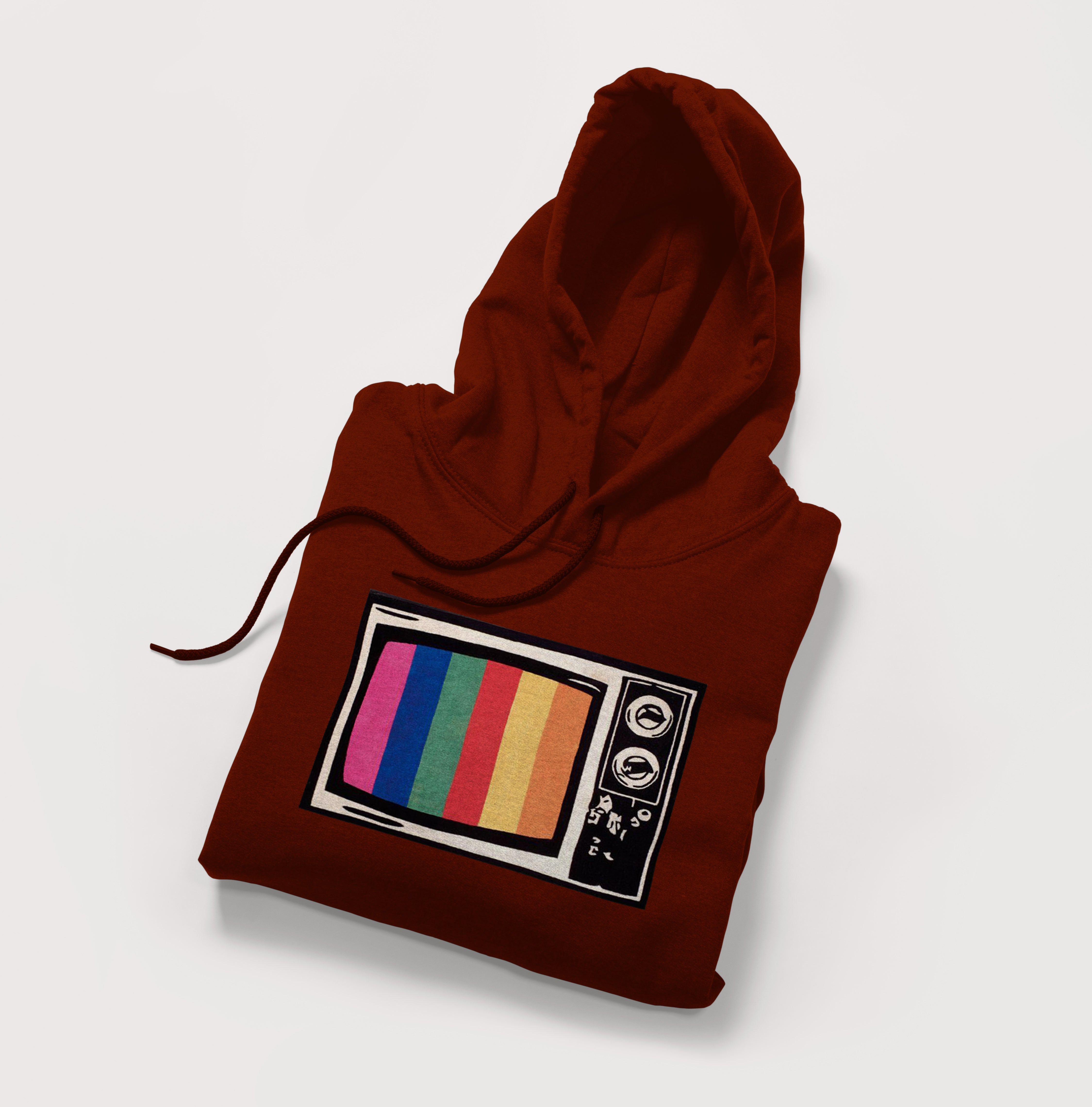 Antique TV Fleece Hoodie