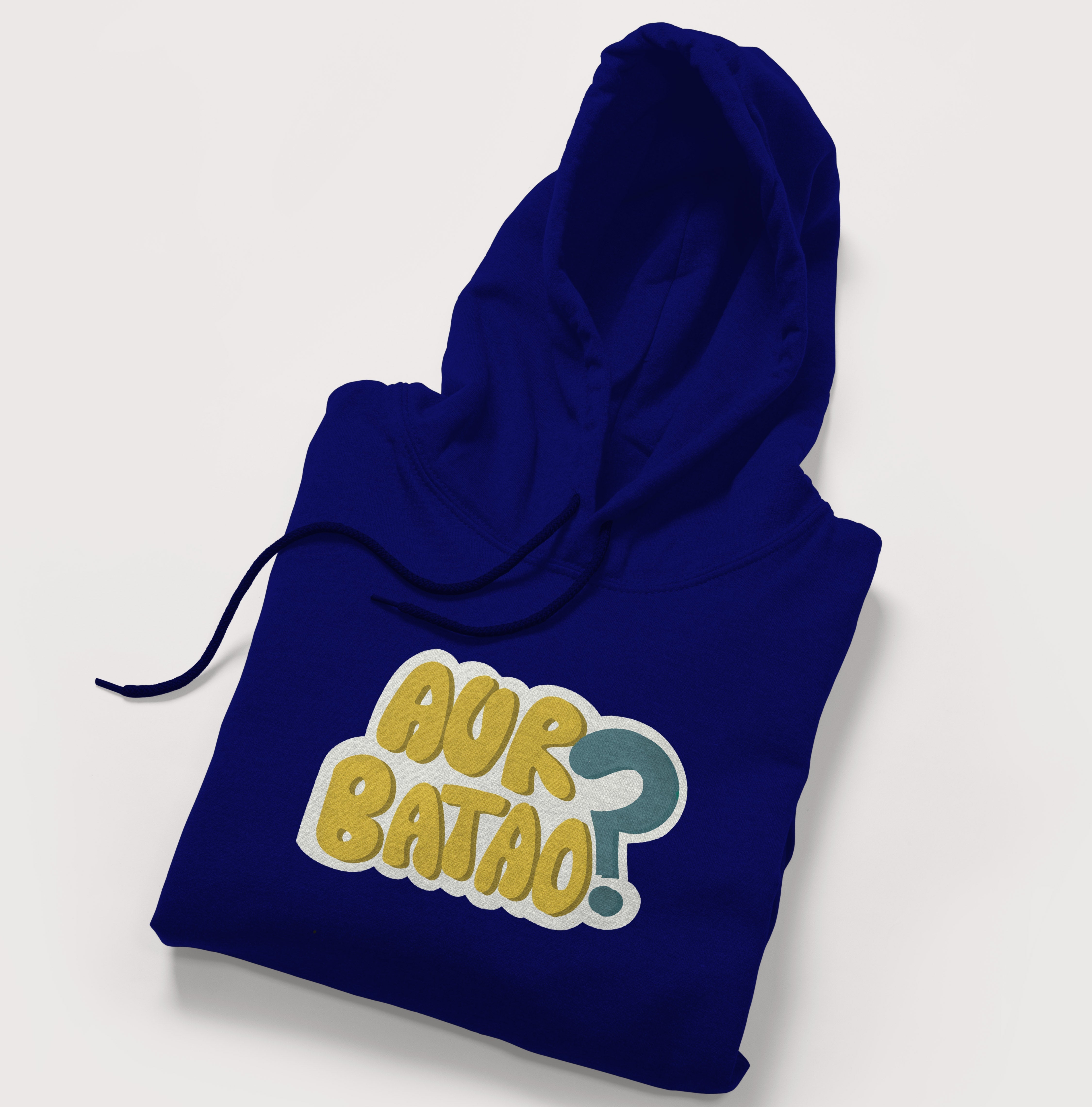 Aur Batao Fleece Hoodie