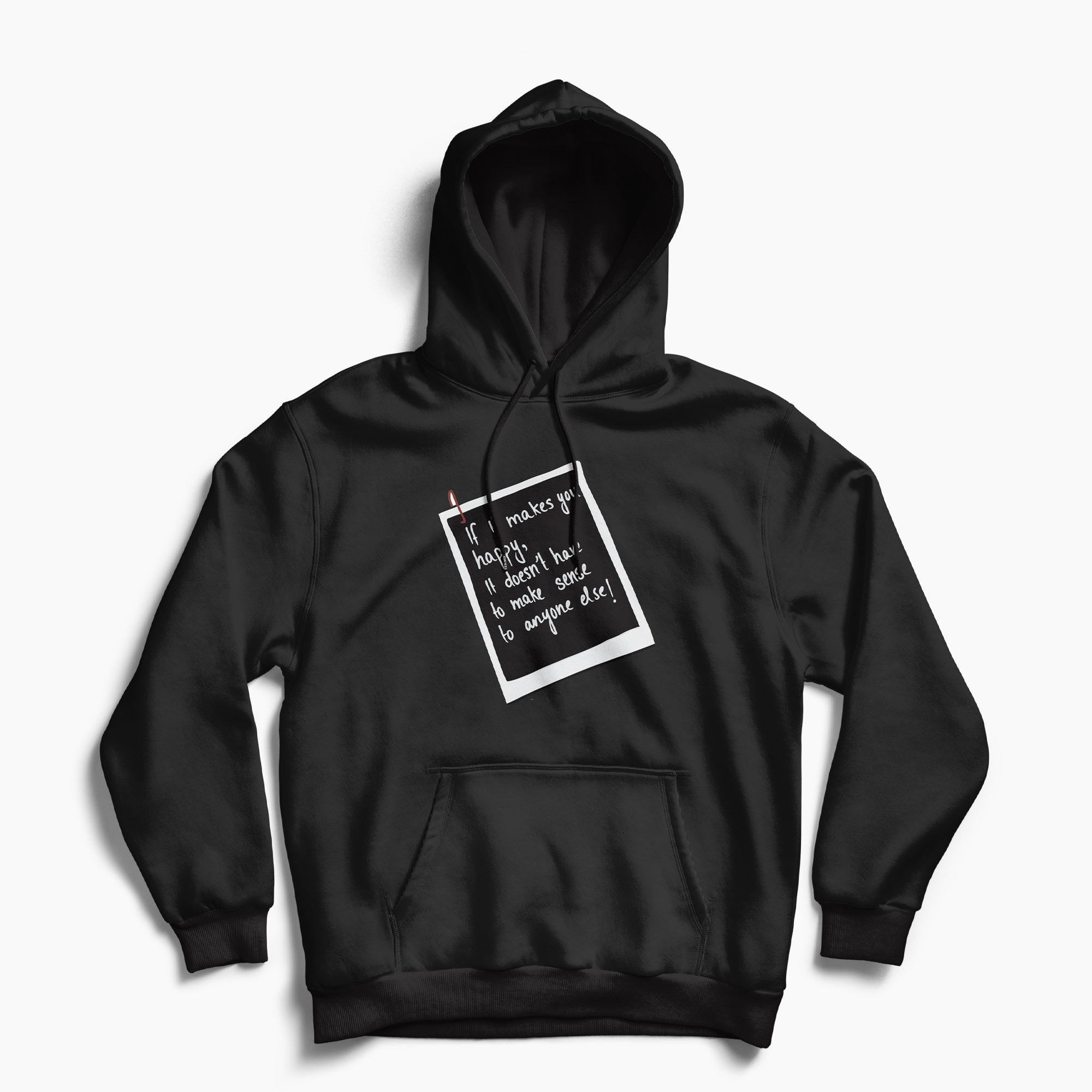 Be Happy Fleece Hoodie